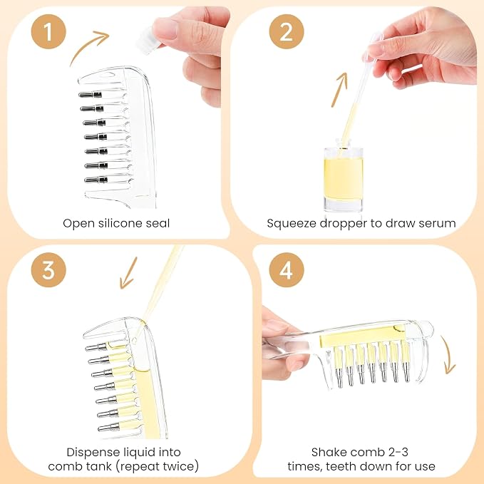 ROOTFLOW Scalp Oil Applicator Comb