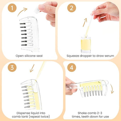 ROOTFLOW Scalp Oil Applicator Comb