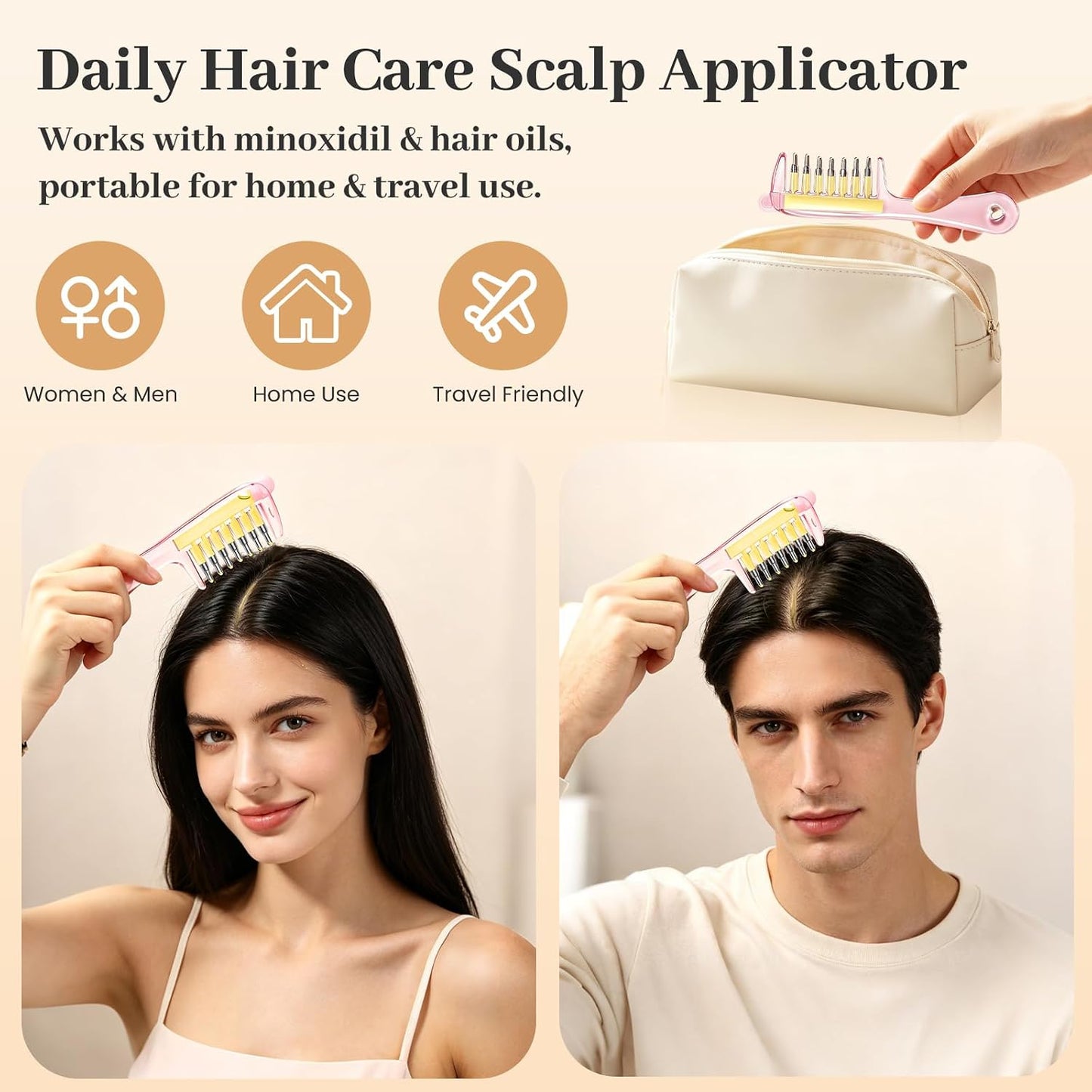 ROOTFLOW Scalp Oil Applicator Comb